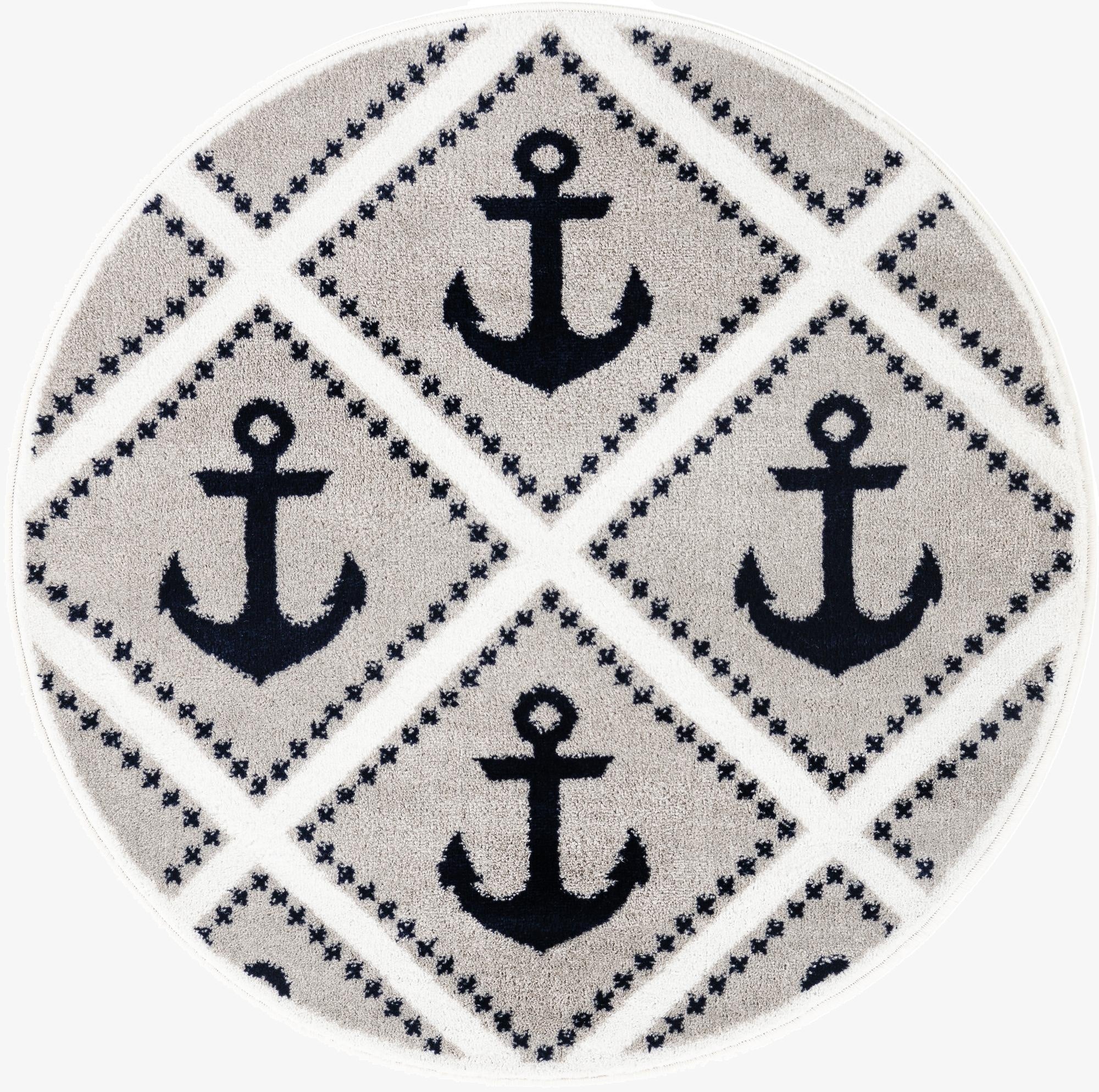 3' 3 x 3' 3 Metropolis Round Rug