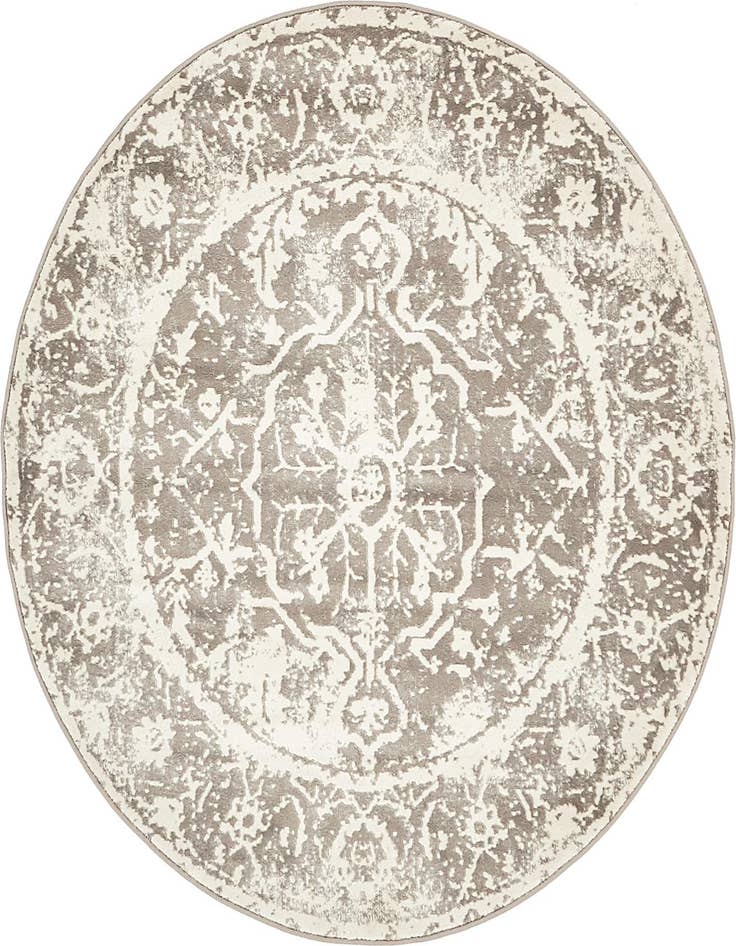 Detail image of 4' x 4' Modern Classical Round Rug