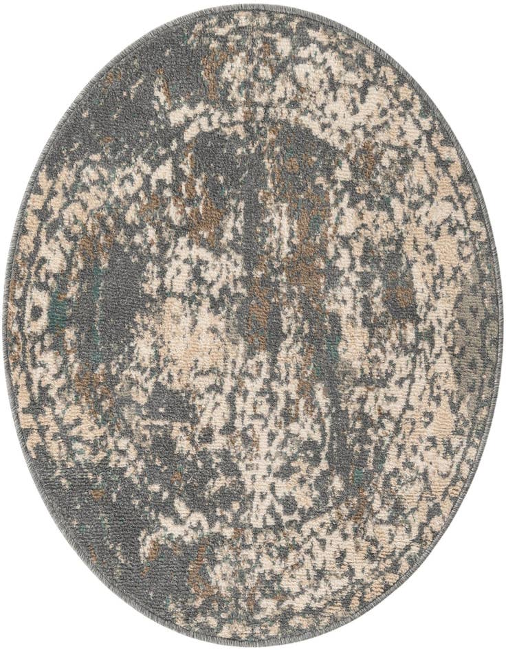 Detail image of 3' 3 x 3' 3 Mojave Round Rug