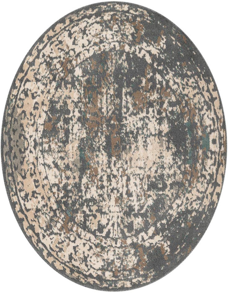 Detail image of 6' x 6' Mojave Round Rug