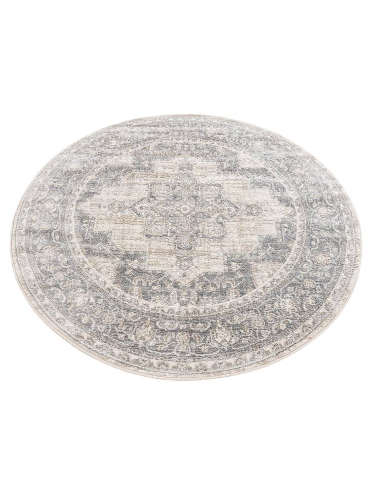Detail image of 4' 10 x 4' 10 Monaco Round Rug