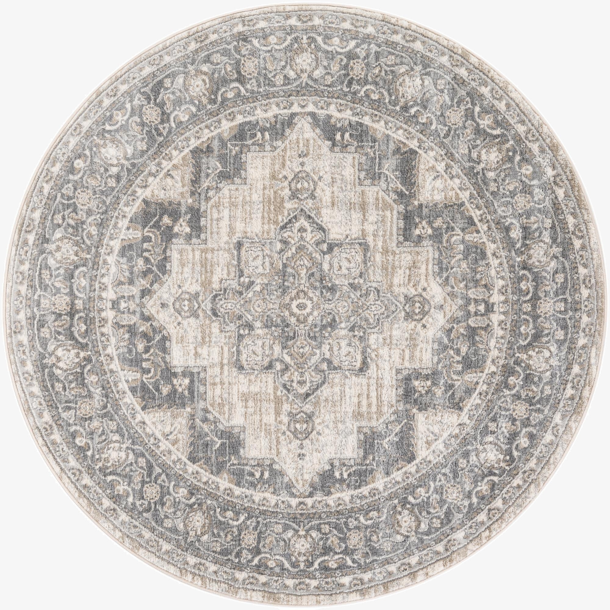 4' 10 x 4' 10 Monaco Round Rug