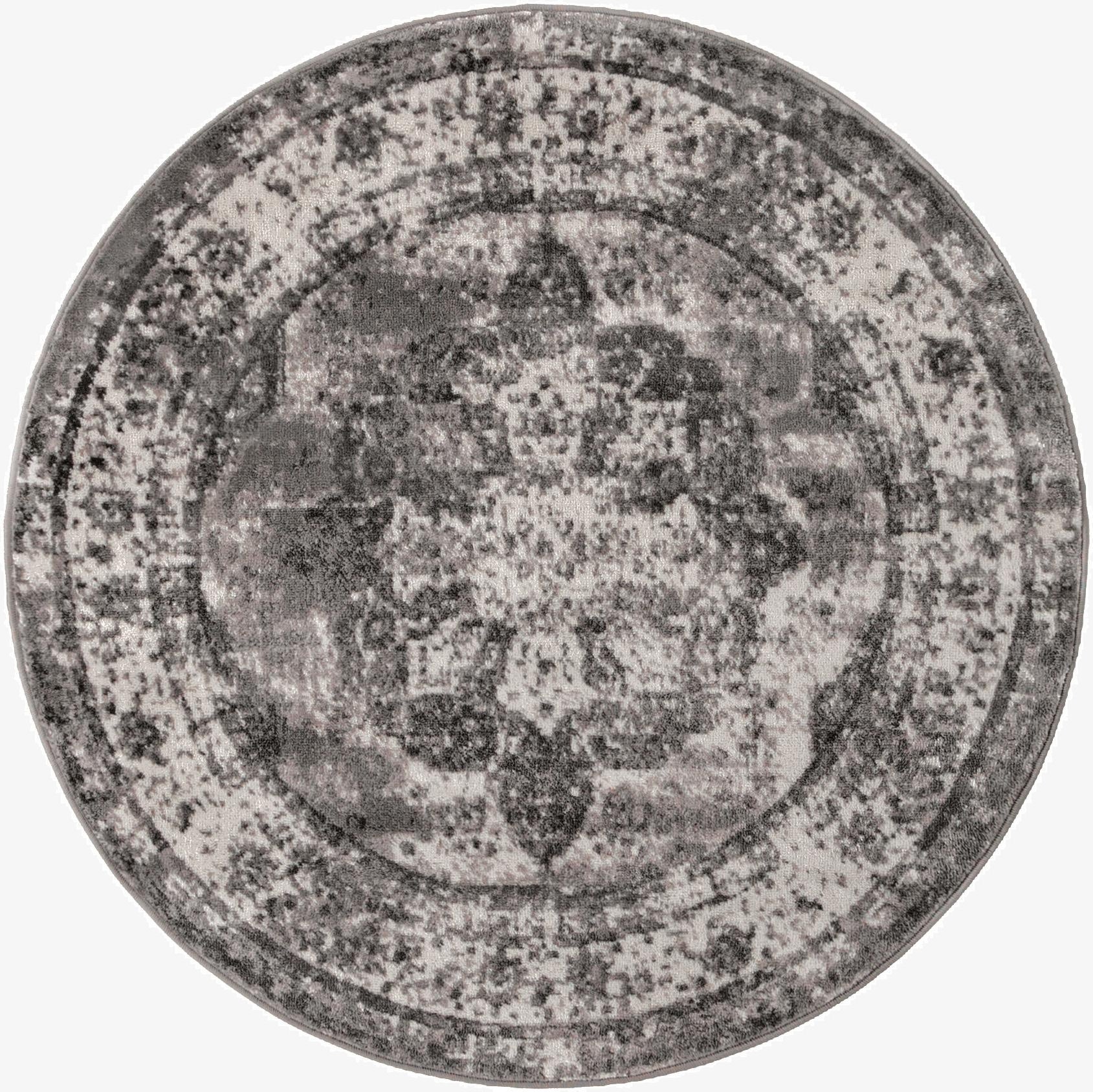 4' x 4' Monte Carlo Round Rug