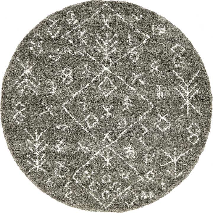 8' x 8' Moroccan Shag Round Rug