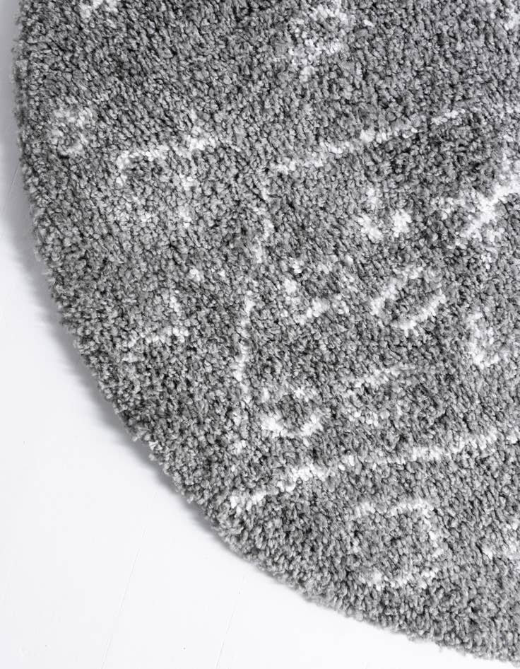 Detail image of 5' 3 x 5' 3 Moroccan Shag Round Rug