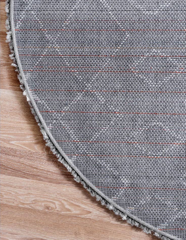 Detail image of 5' x 5' Moroccan Shag Round Rug