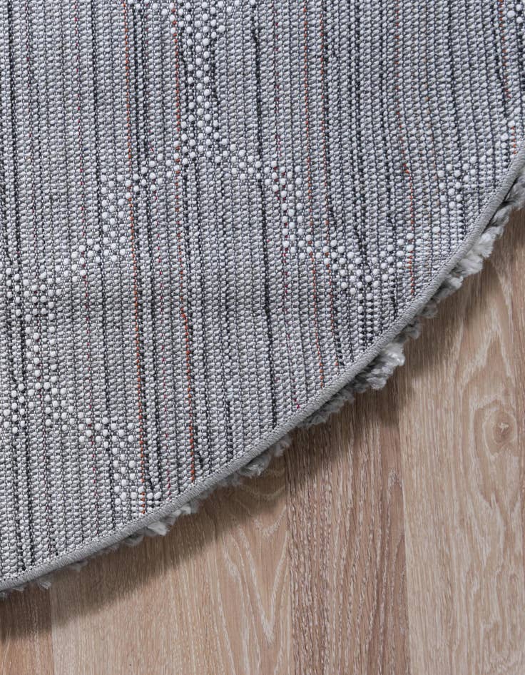 Detail image of 5' x 5' Moroccan Shag Round Rug