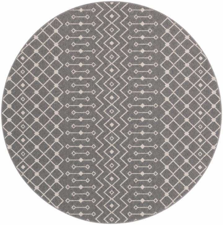10' x 10' Moroccan Trellis Round Rug
