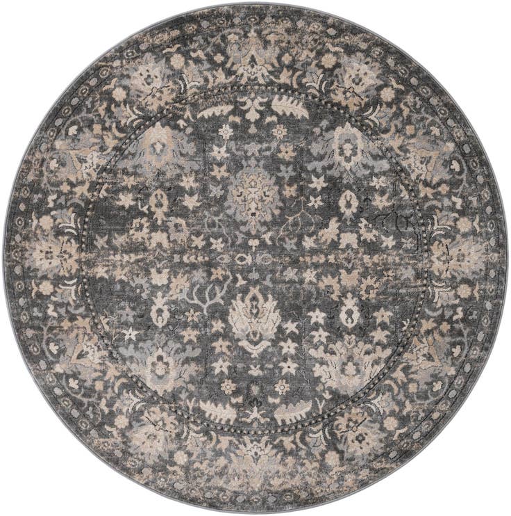 Detail image of 7' x 7' Oregon Round Rug