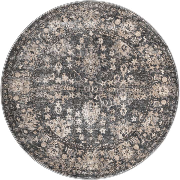 5' 3 x 5' 3 Oregon Round Rug