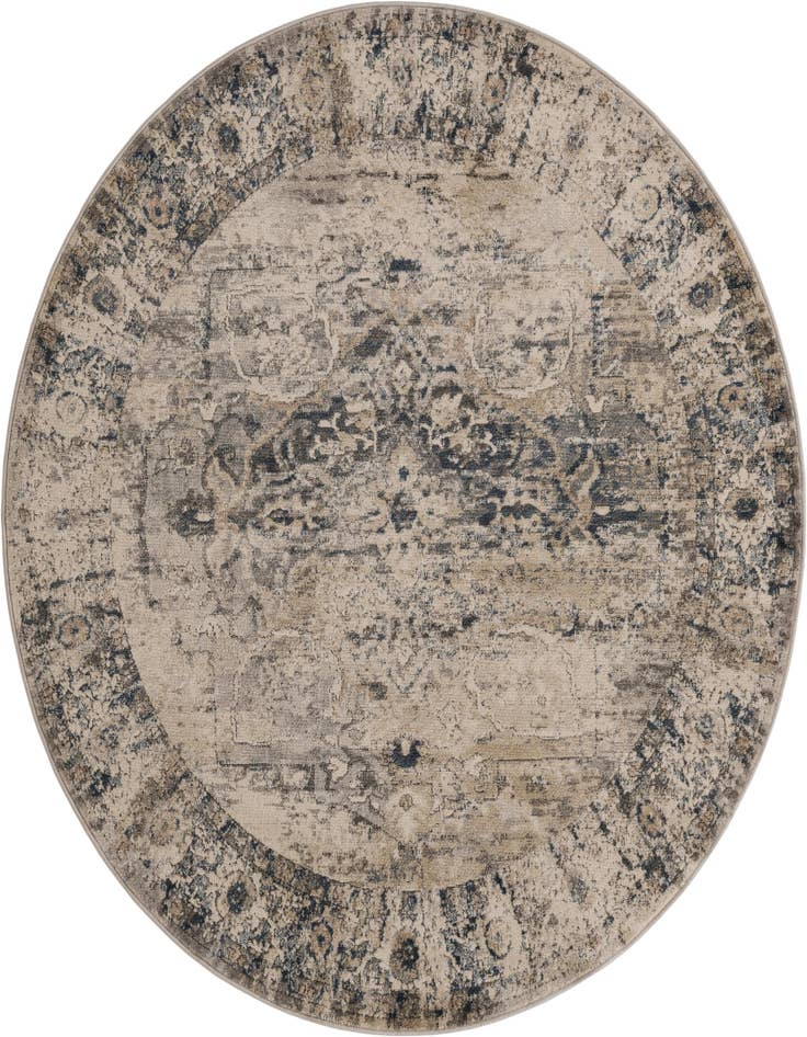 Detail image of 7' x 7' Oregon Round Rug