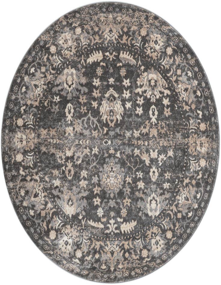 Detail image of 6' x 6' Oregon Round Rug