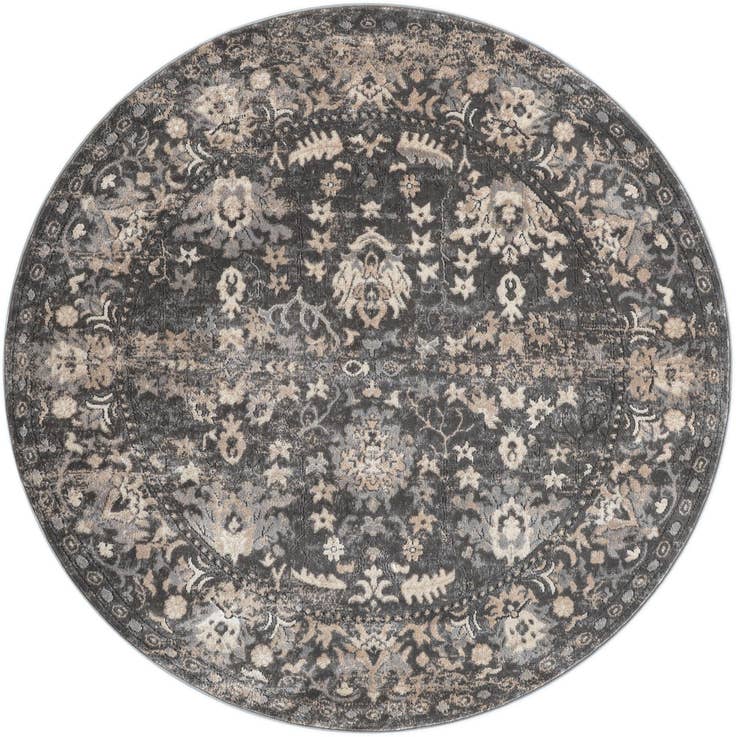 Detail image of 6' x 6' Oregon Round Rug