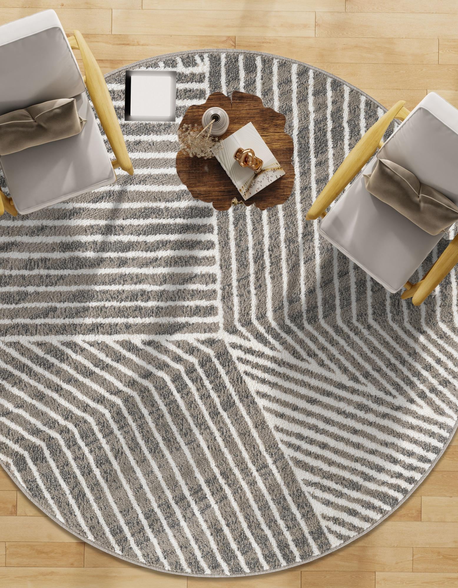 4' x 4' Oslo Round Rug