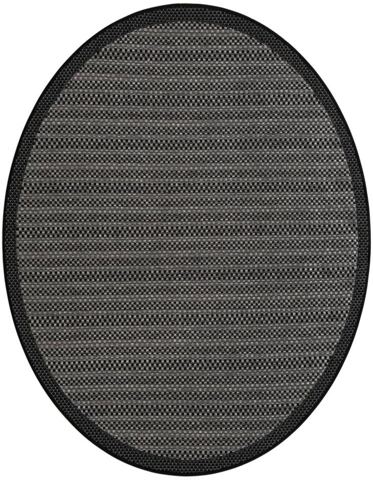 Detail image of 6' x 6' Easy-Clean Border Indoor / Outdoor Round Rug