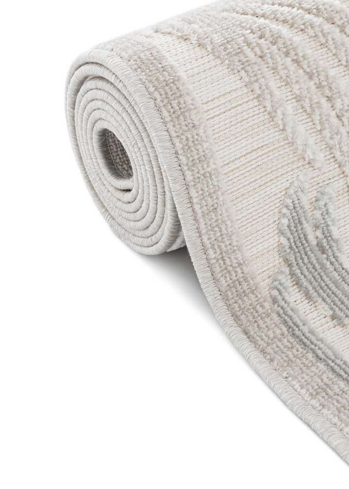 8' 2 x 8' 2 Easy-Clean Botanical Indoor / Outdoor Round Rug