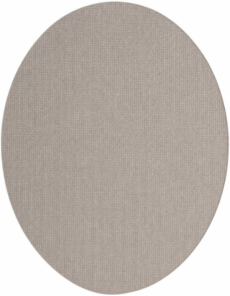 Detail image of 10' x 10' Easy-Clean Checkered Indoor / Outdoor Round Rug