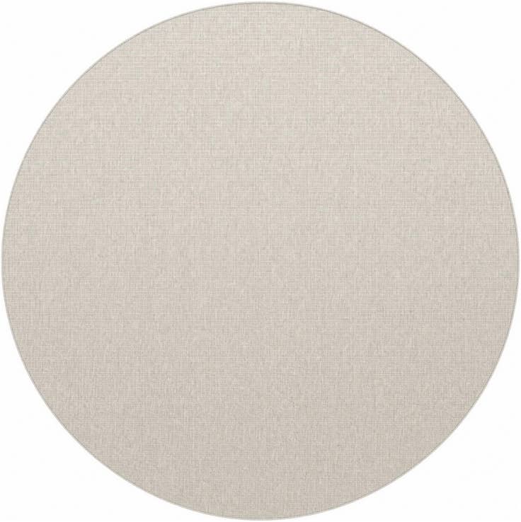 Detail image of 13' x 13' Easy-Clean Checkered Indoor / Outdoor Round Rug