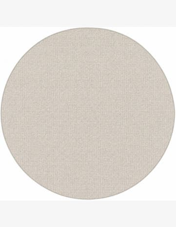 7' 10 x 7' 10 Easy-Clean Checkered Indoor / Outdoor Round Rug