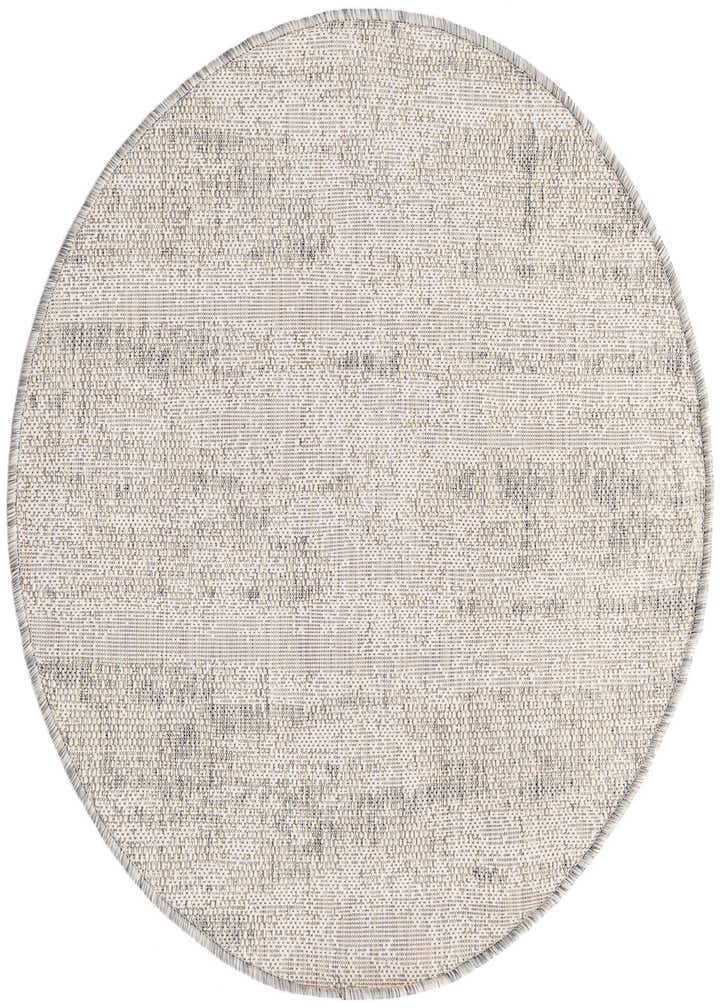 3' x 3' Easy-Clean Modern Indoor / Outdoor Round Rug