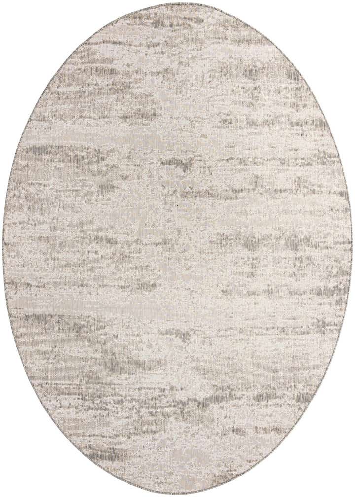 10' x 10' Easy-Clean Modern Indoor / Outdoor Round Rug