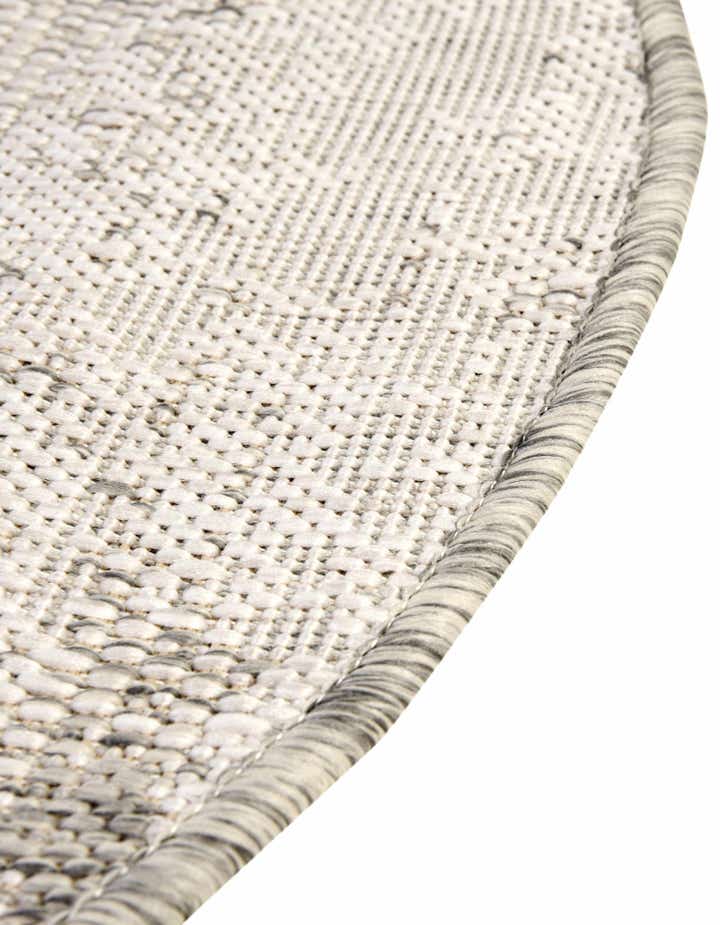 13' x 13' Easy-Clean Modern Indoor / Outdoor Round Rug