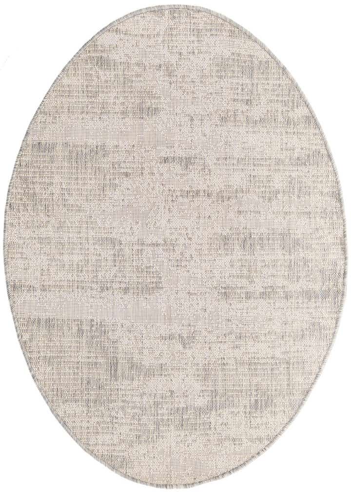 4' x 4' Easy-Clean Modern Indoor / Outdoor Round Rug