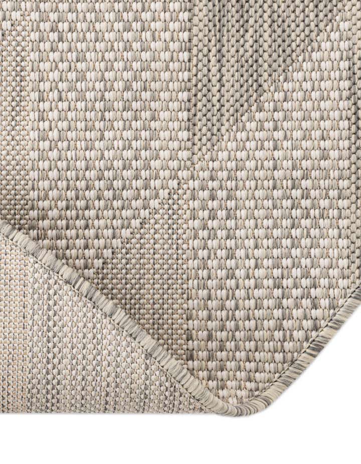13' x 13' Easy-Clean Modern Indoor / Outdoor Round Rug