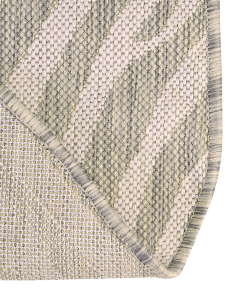 Detail image of 3' x 3' Easy-Clean Safari Indoor / Outdoor Round Rug