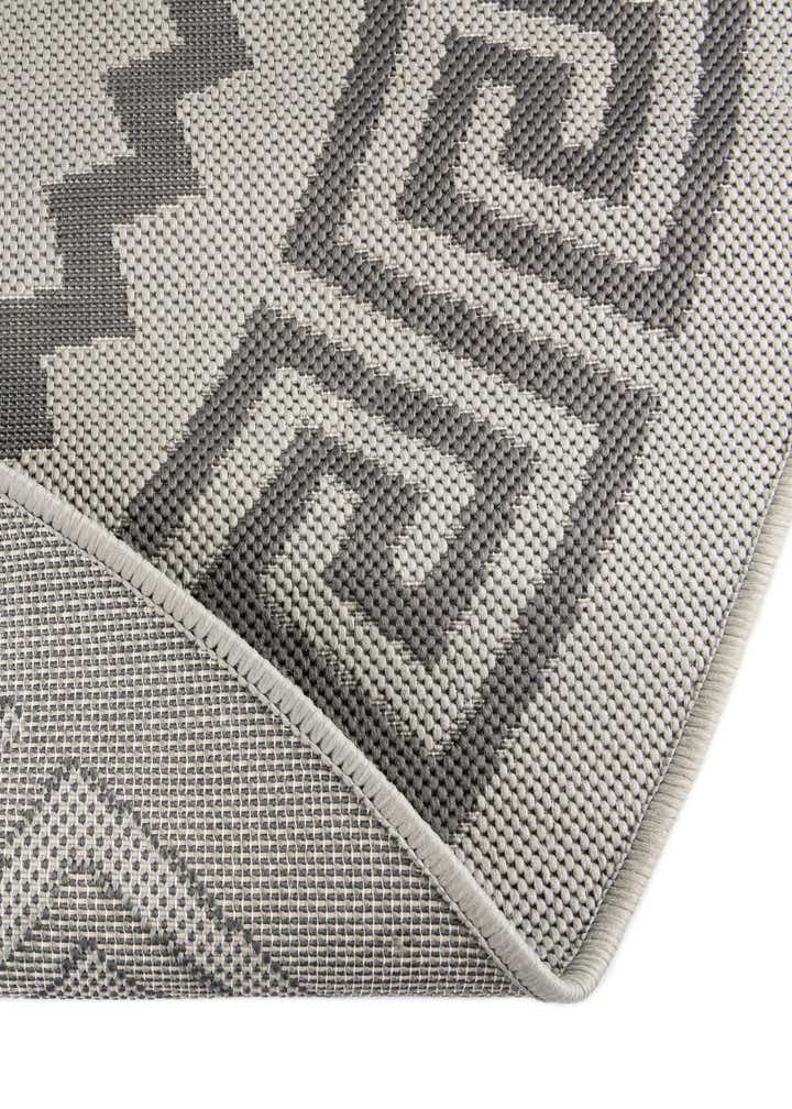 6' x 6' Easy-Clean Trellis Indoor / Outdoor Round Rug