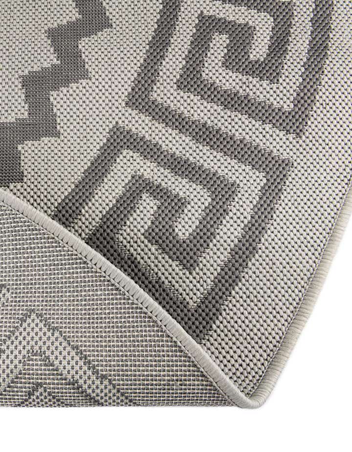 6' x 6' Easy-Clean Trellis Indoor / Outdoor Round Rug
