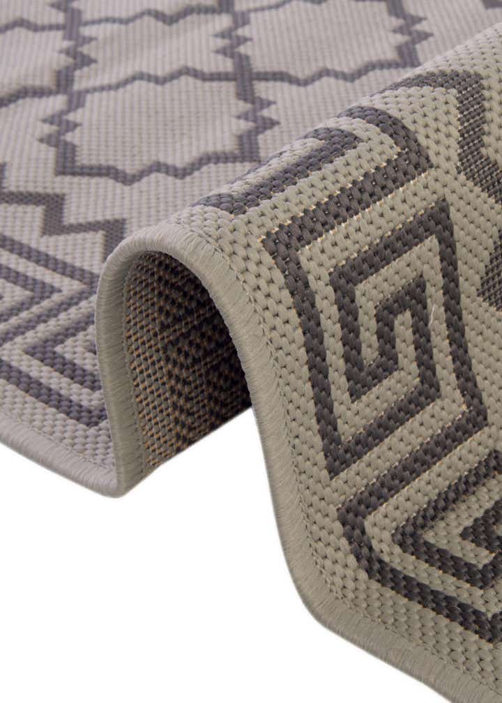 6' x 6' Easy-Clean Trellis Indoor / Outdoor Round Rug