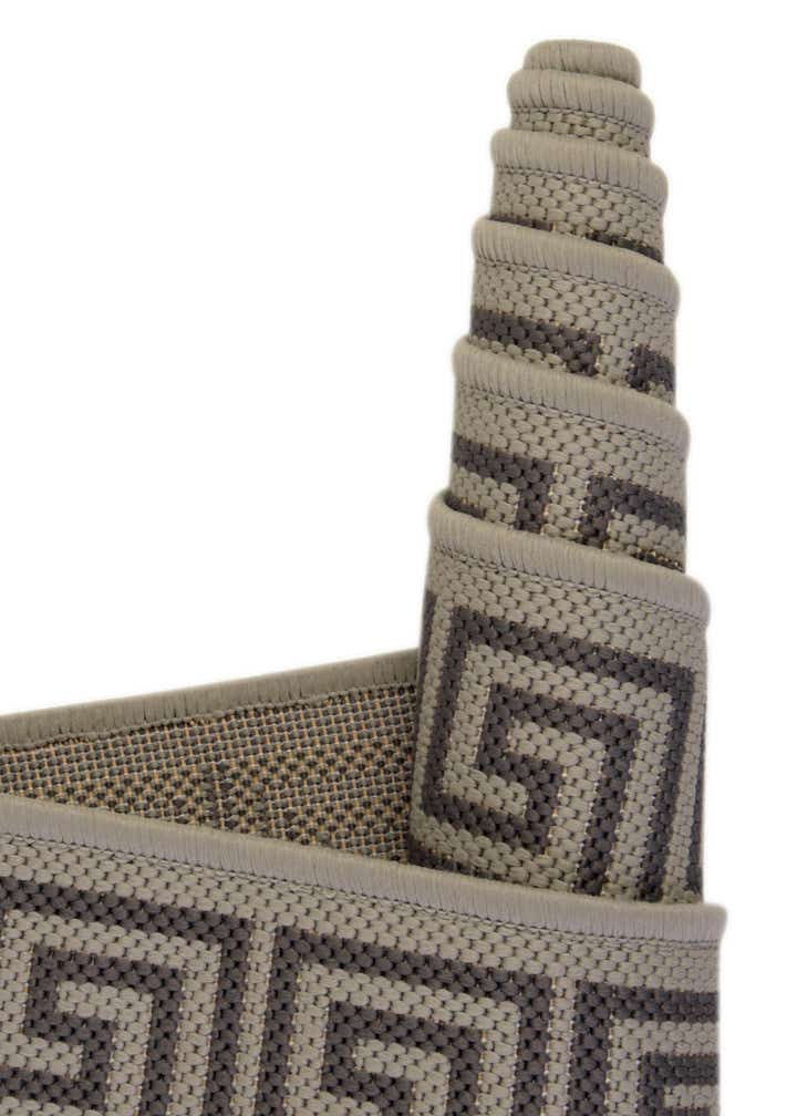 6' x 6' Easy-Clean Trellis Indoor / Outdoor Round Rug