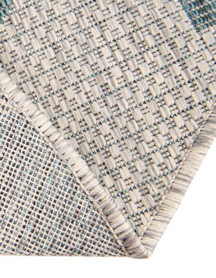 13' x 13' Easy-Clean Trellis Indoor / Outdoor Round Rug