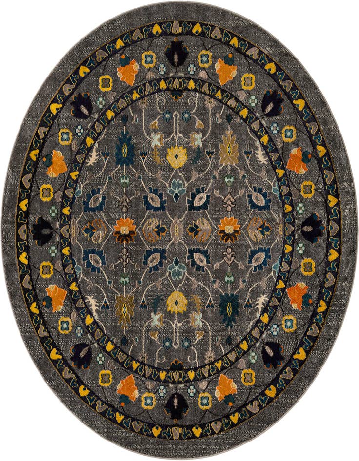 Detail image of 8' x 8' Washable Palazzo Round Rug