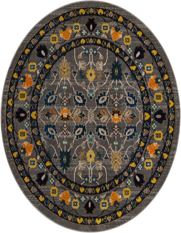 Detail image of 6' x 6' Washable Palazzo Round Rug