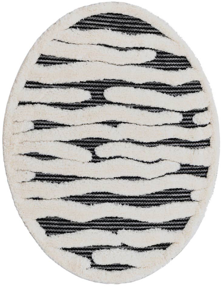 Detail image of 3' x 3' Prismatic Round Rug