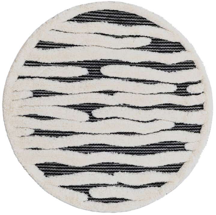 3' x 3' Prismatic Round Rug
