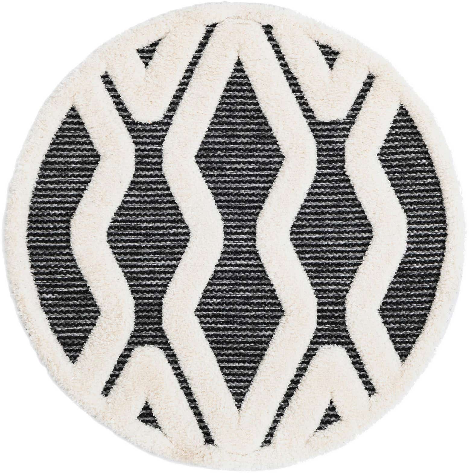 3' x 3' Prismatic Round Rug