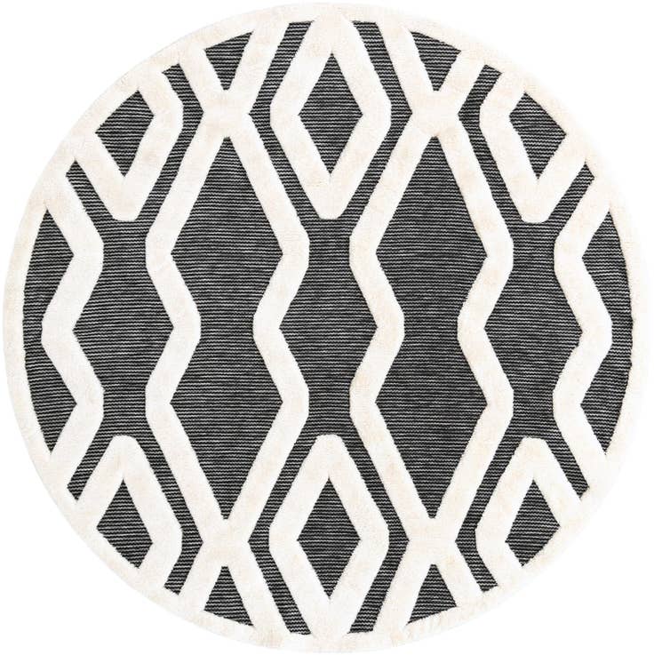 Detail image of 7' 10 x 7' 10 Prismatic Round Rug