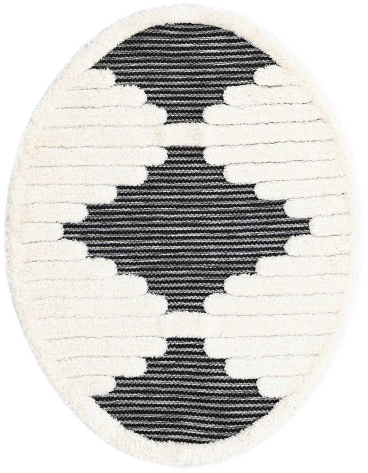 Detail image of 3' x 3' Prismatic Round Rug
