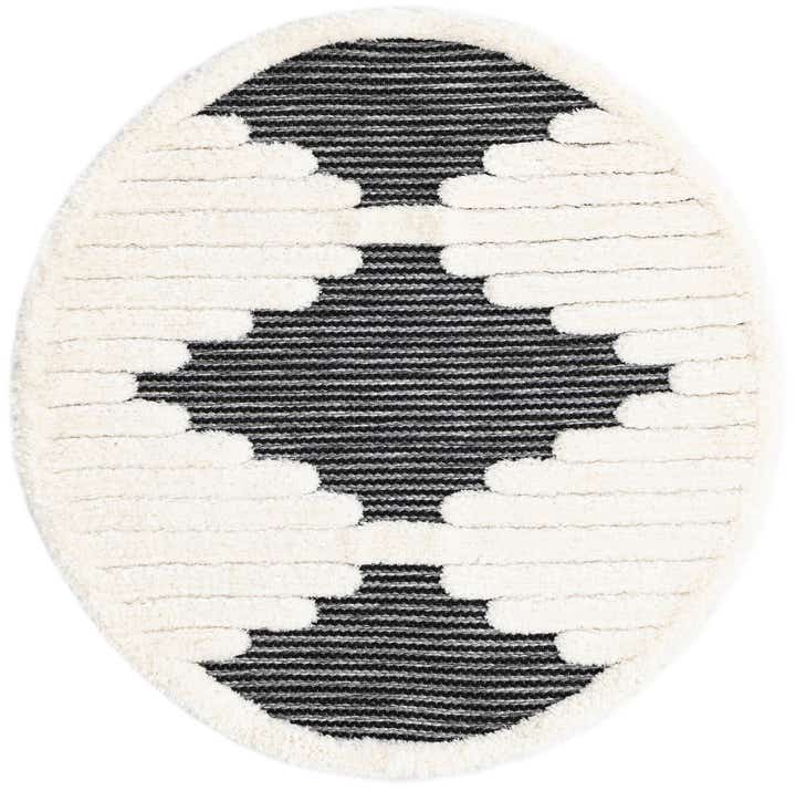 3' x 3' Prismatic Round Rug