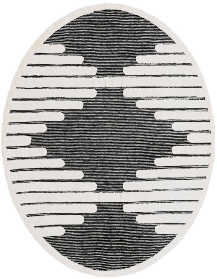 Detail image of 7' 10 x 7' 10 Prismatic Round Rug