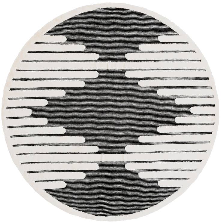Detail image of 7' 10 x 7' 10 Prismatic Round Rug