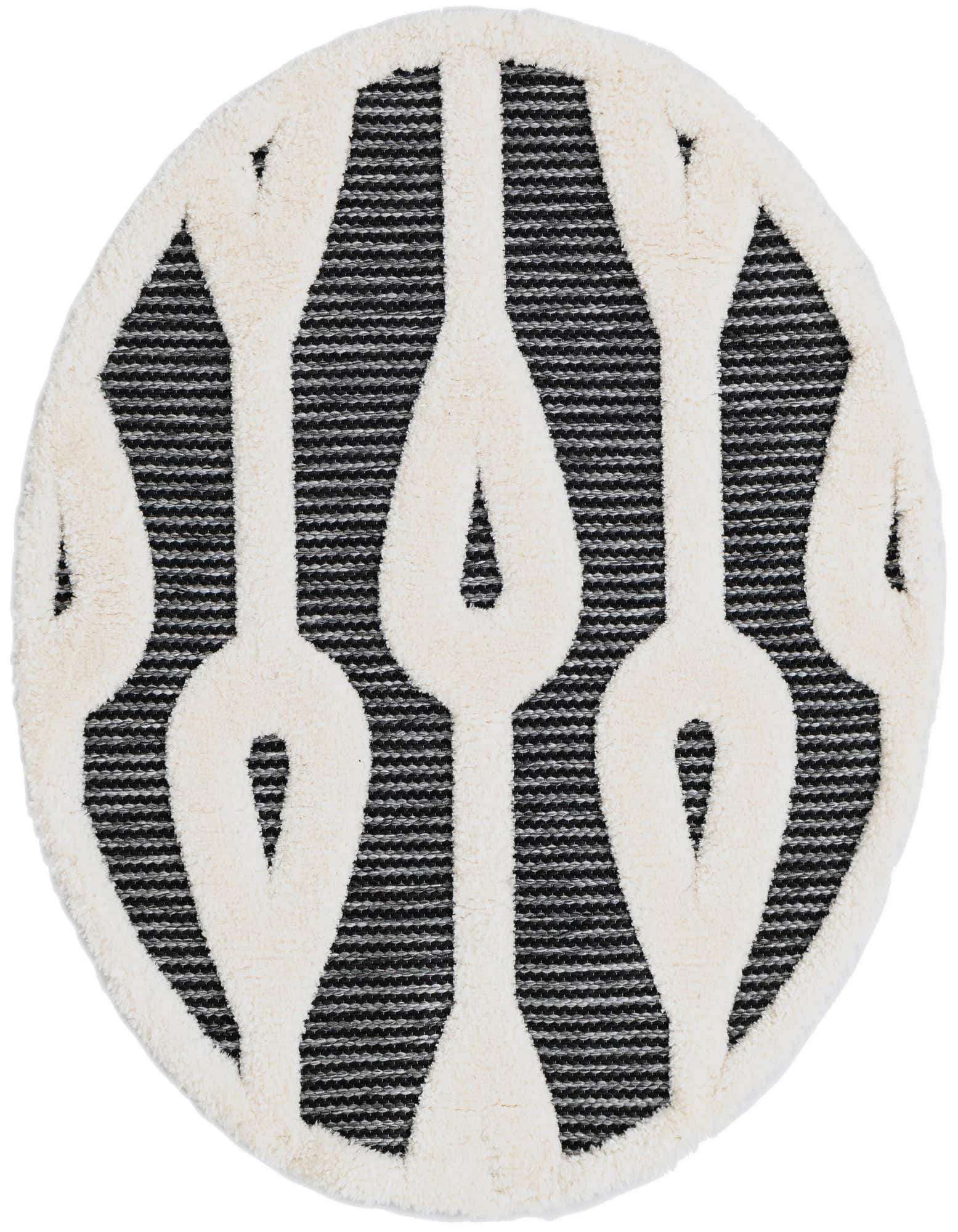 3' x 3' Prismatic Round Rug