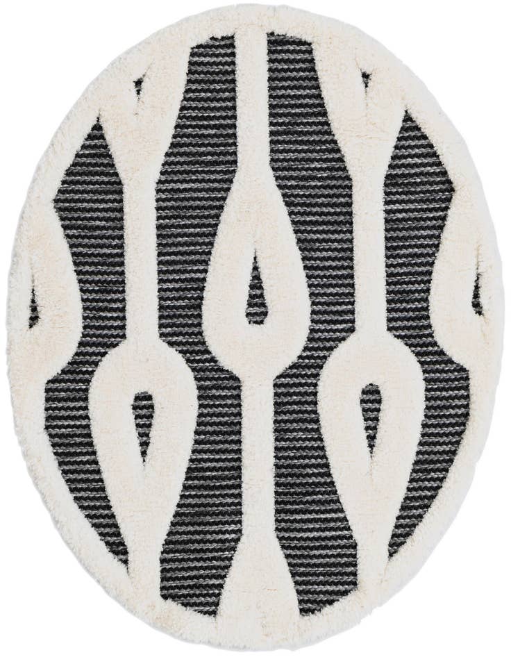 Detail image of 3' x 3' Prismatic Round Rug