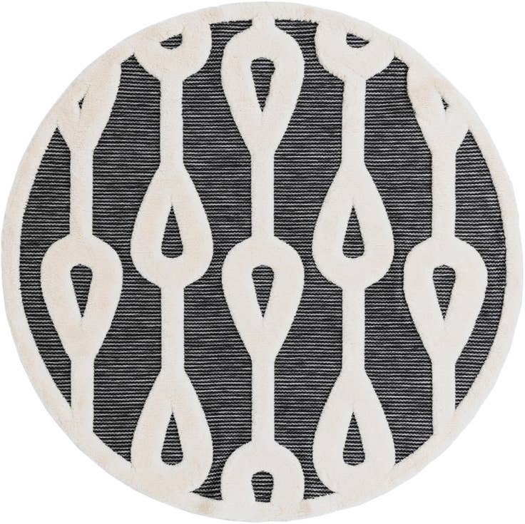 Detail image of 6' x 6' Prismatic Round Rug
