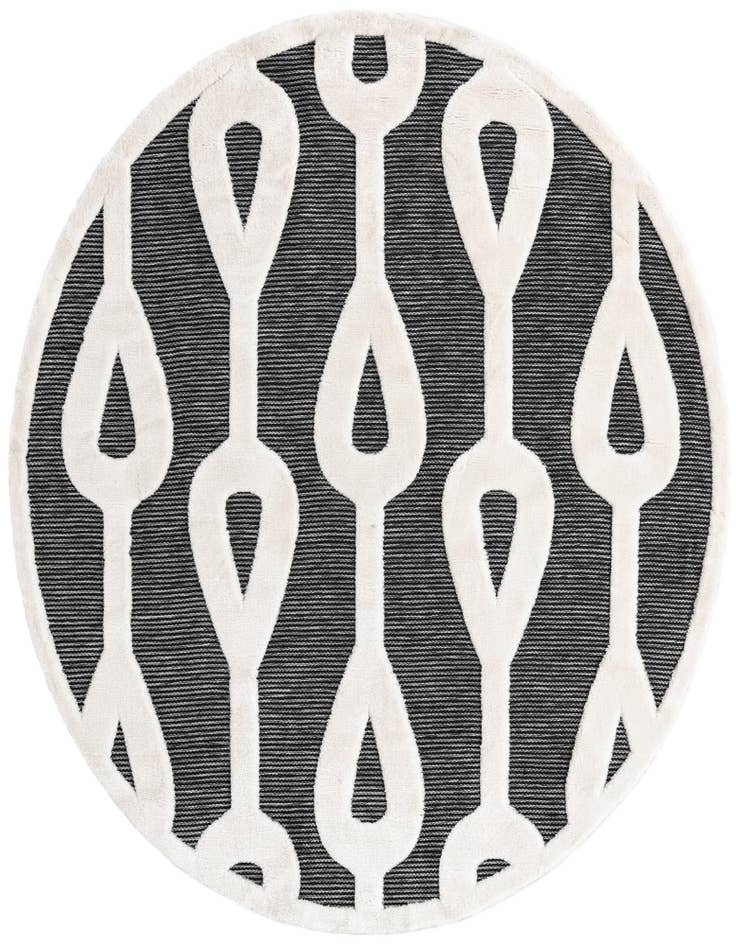Detail image of 7' 10 x 7' 10 Prismatic Round Rug