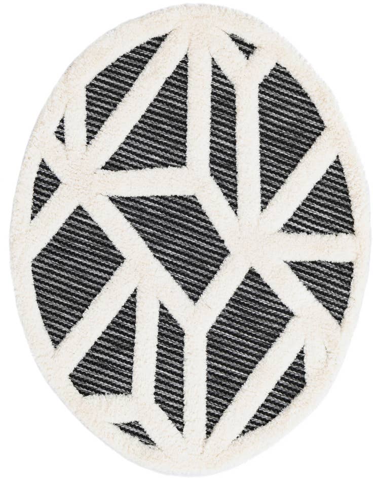 Detail image of 3' x 3' Prismatic Round Rug
