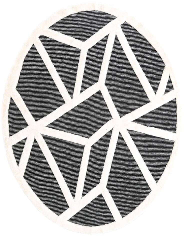 Detail image of 7' 10 x 7' 10 Prismatic Round Rug